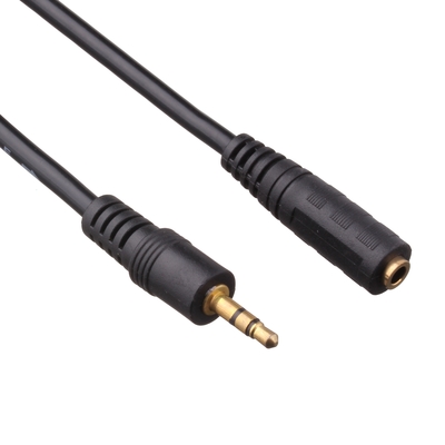 

Кабель-удлинитель Jack 3.5mm(M)-Jack 3.5mm(F), 3м, черный Exegate EX-CCA-423-3.0 (EX205309RUS), EX-CCA-423-3.0