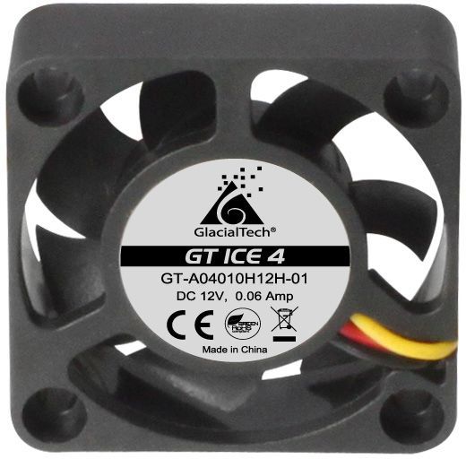 

Вентилятор GlacialTech GT ICE 4, 40 мм, 4500rpm, 23.3 дБ, 3-pin+4-pin Molex, 1шт (CF-40100HD0AC0001), GT ICE 4