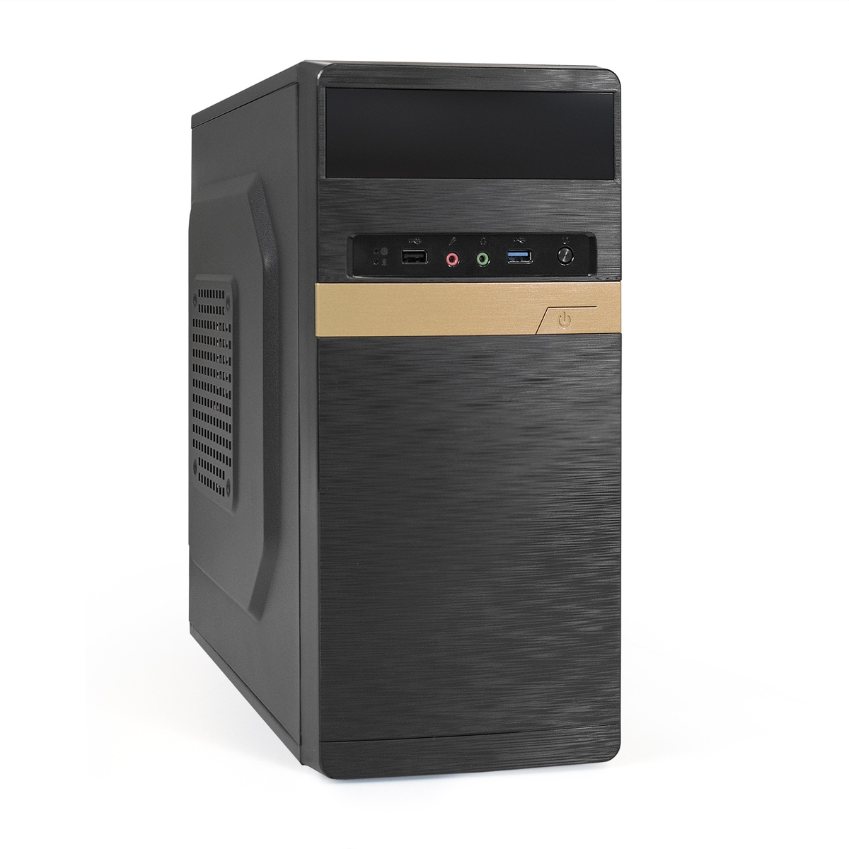 Корпус ExeGate BAA-105U, mATX, Mini-Tower, USB 3.0, черный, Без БП (EX286837RUS) - фото 1