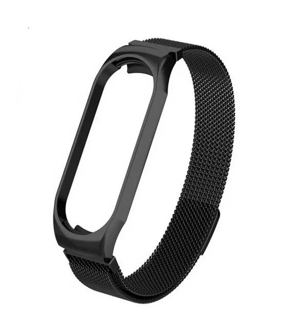 

Ремешок Red Line для Xiaomi Xiaomi Mi Band 3/4/5, на магните, металл, черный (УТ000022631)
