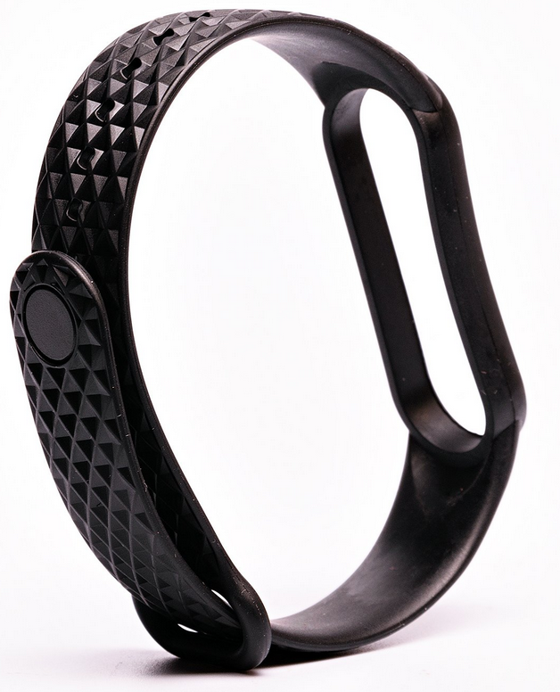

Ремешок для Xiaomi Mi Band 3/4/5, черный (121965)