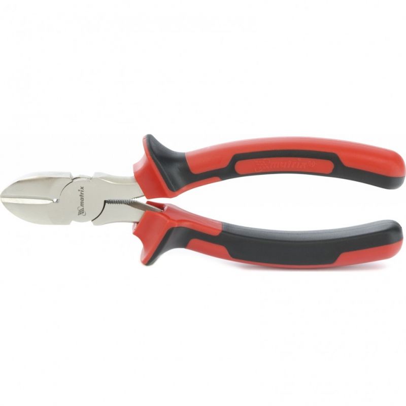 

Бокорезы 180мм, сталь, рукоятки двухкомпонентные, покрытие никелевое, Matrix Nickel (17522), Nickel