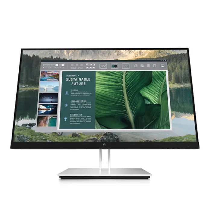 

Монитор 23.8" HP E24u G4 IPS, 1920x1080 (16:9), 250кд/м2, 5мс, 178°/178°, HDMI, DisplayPort, USB Type-C, USB-Hub, черный/серебристый (189T0AA), E24u G4