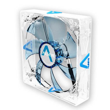 

Вентилятор Alseye Si-Light, 120мм, 1200rpm, 23.7 дБ, 3-pin, 1шт, синий (Si-Light-B), Si-Light