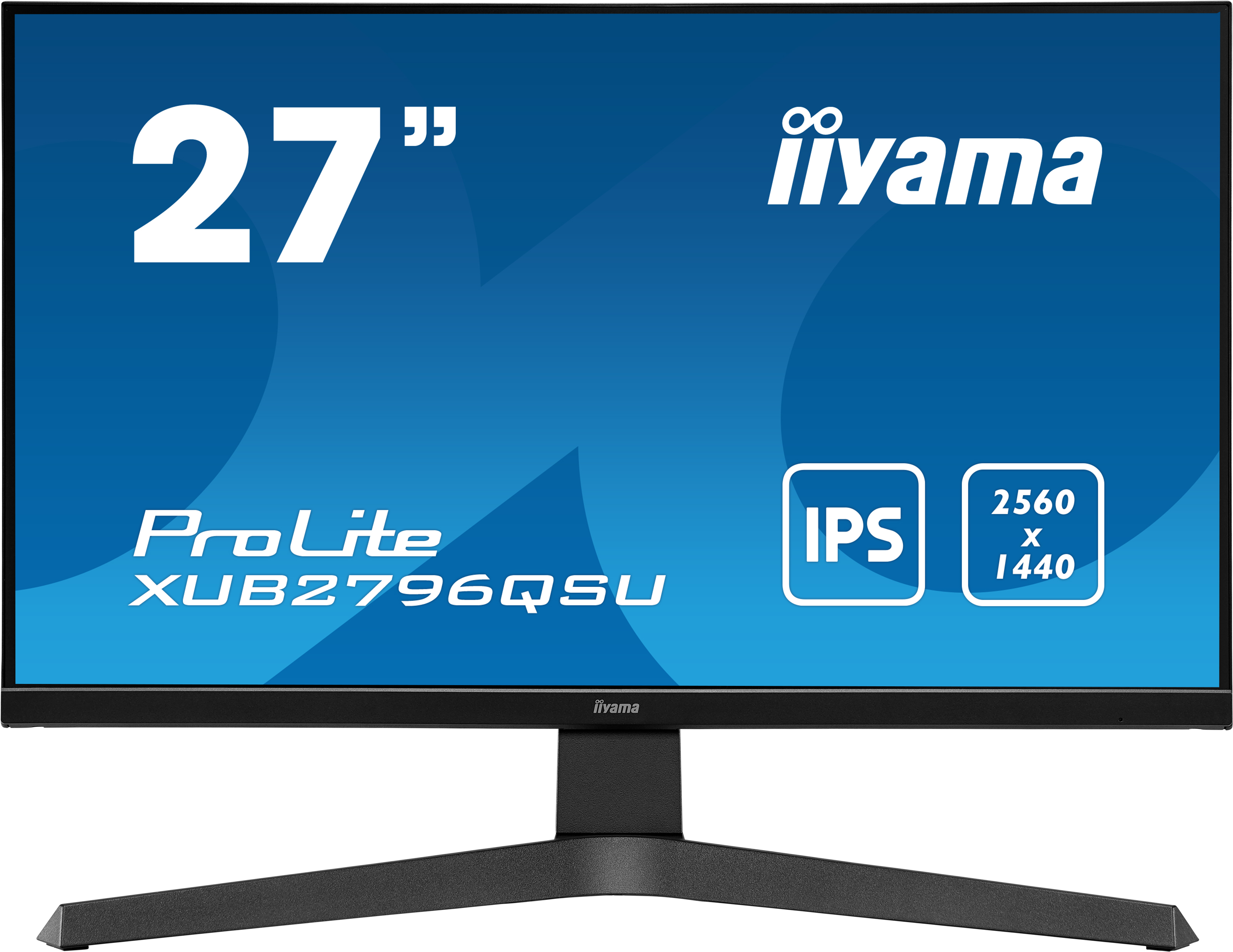 

Монитор 27" Iiyama ProLite XUB2796QSU-B1 IPS, 2560x1440 (16:9), 250кд/м2, 1мс, 178°/178°, FreeSync, HDMI, DisplayPort, USB-Hub, черный, XUB2796QSU-B1