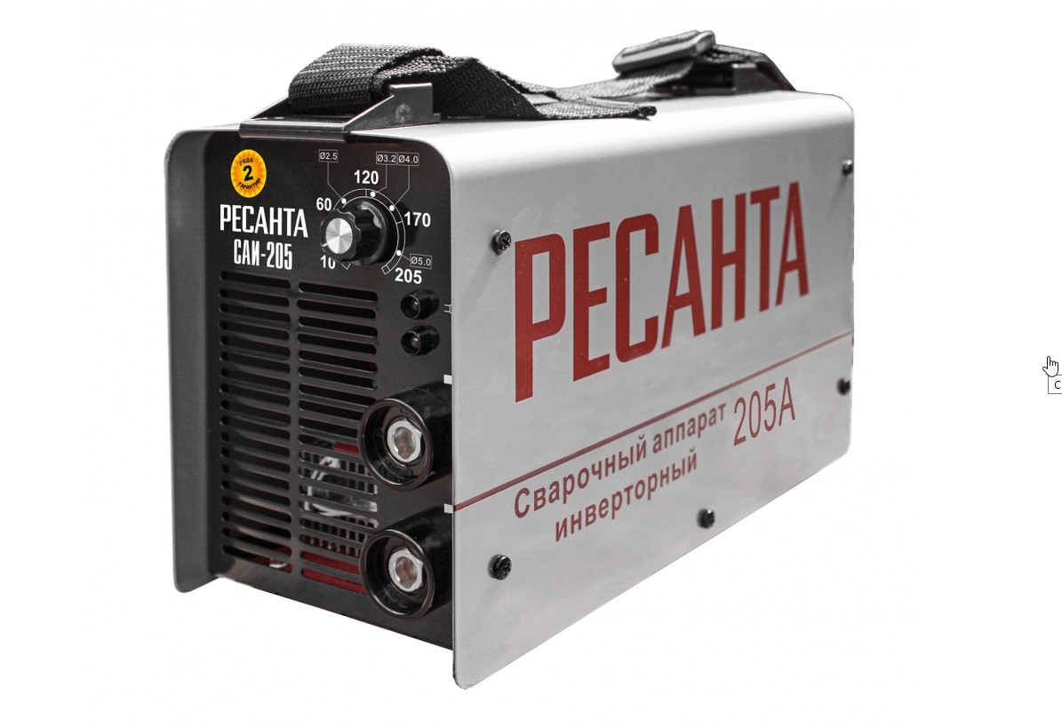 Сварочный аппарат Ресанта САИ205, MMA (10А-205А)
