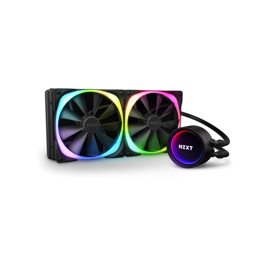 

Жидкостное охлаждение NZXT KRAKEN X63 RGB для Socket 115x/2066/2011/2011-3/1356/1366/1200/AM4/TR4/sWRX8 опционально/TRX40 опционально, 2x140мм, RGB LED (RL-KRX63-R1), KRAKEN X63 RGB