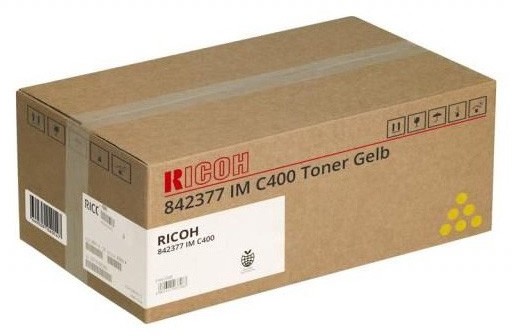 

Картридж лазерный Ricoh 842377, желтый, 13700 страниц, оригинальный для Ricoh IM C400