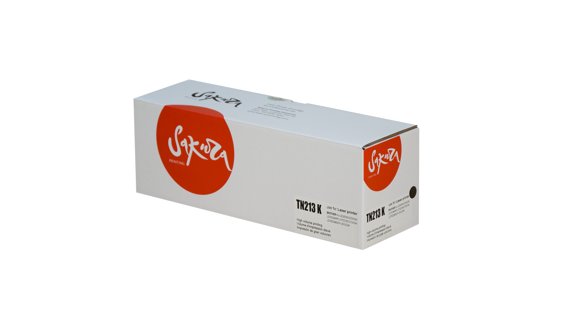 

Картридж лазерный Sakura SATN213BK (TN-213BK/TN-213BK), черный, 1400 страниц, совместимый для Brother DCP-L3550CDW/ DCP-L3550/ HL-L3230CDW/ HL-L3230/ MFC-L3770CDW/ MFC-L3770