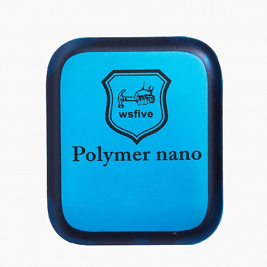 Защитная пленка Polymer nano для Apple Watch, 38mm, силиконовая, с черной рамкой (126377)
