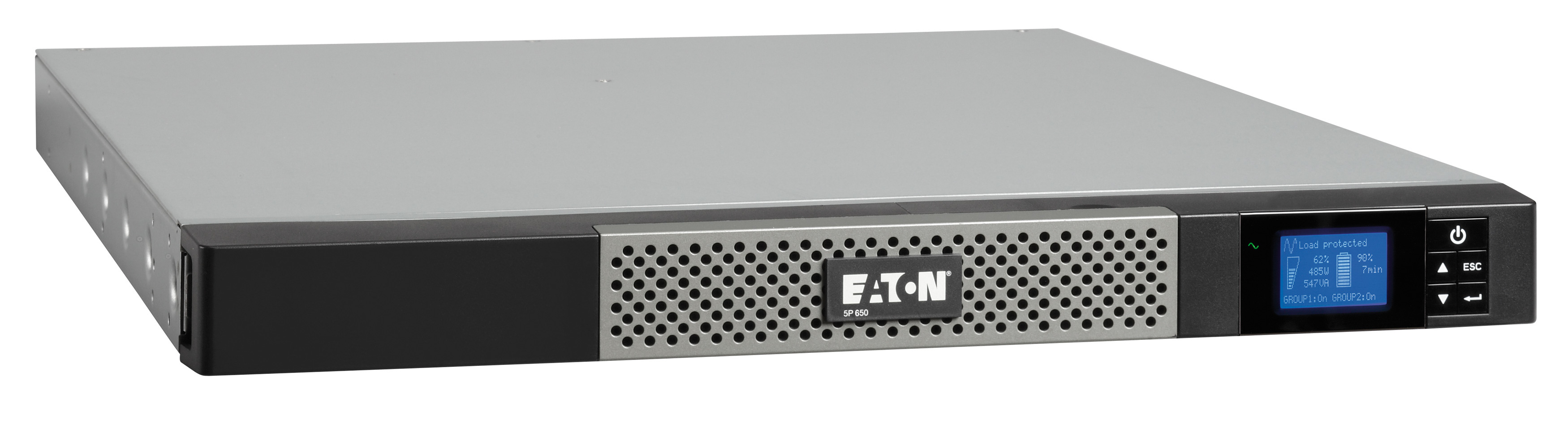ИБП Eaton 5P 650iR, 650VA, 420W, IEC, розеток - 4, USB, черный (5P650iR)