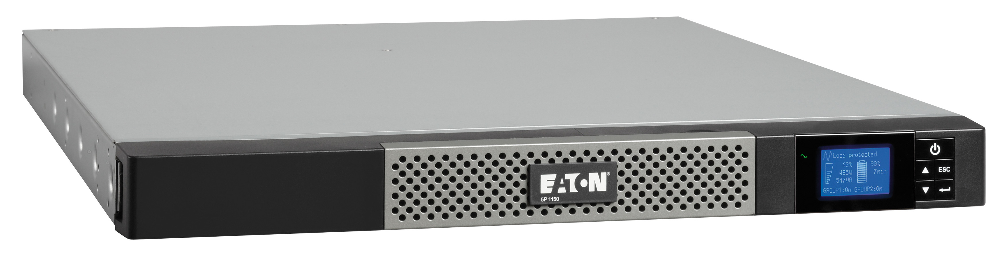 ИБП Eaton 5P 1150iR, 1150VA, 770W, IEC, розеток - 6, USB, черный (5P1150iR)
