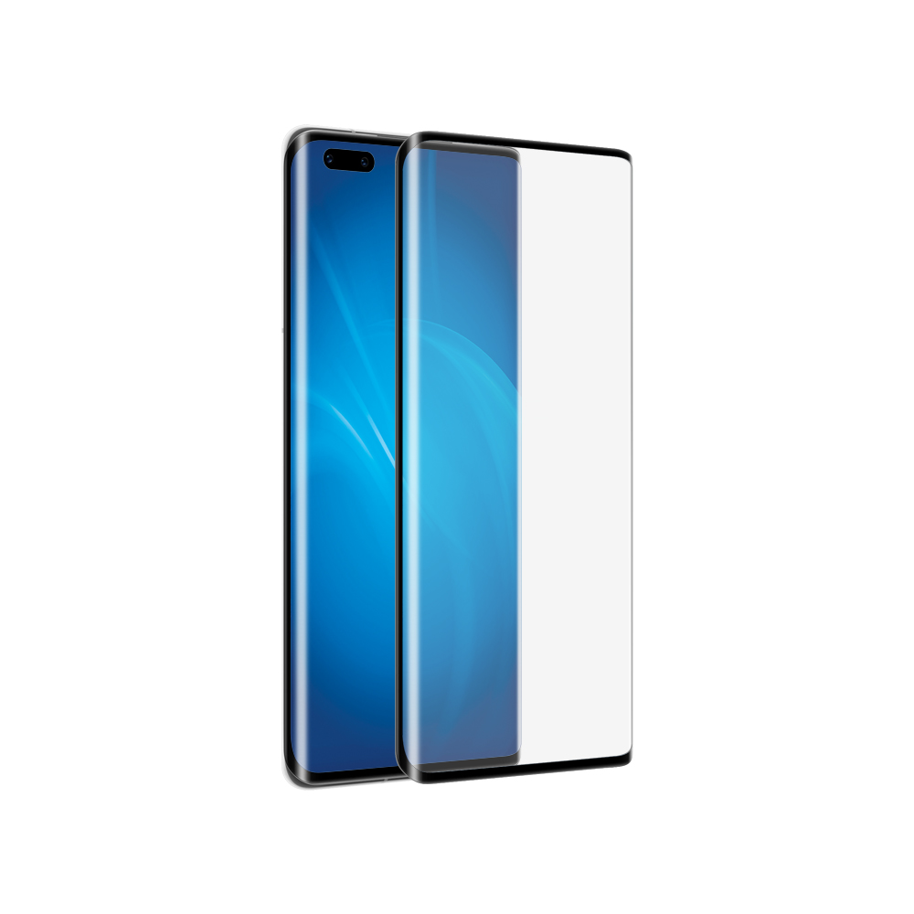 

Защитное стекло DF для экрана смартфона Huawei Mate 40 Pro, FullScreen, черная рамка, 3D DF (hwColor-125 (black))