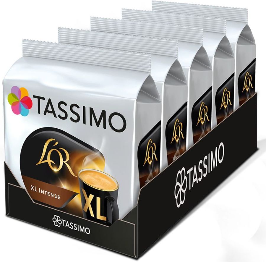 

Капсулы кофе Tassimo L’OR XL Intense, 80 порций/80 капсул, 150мл, Tassimo (8052168_80), L’OR XL Intense