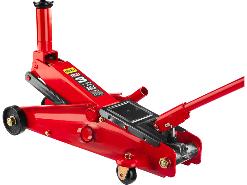 Домкрат STAYER Red Force, 3 т, 15.5 см-54.5 см