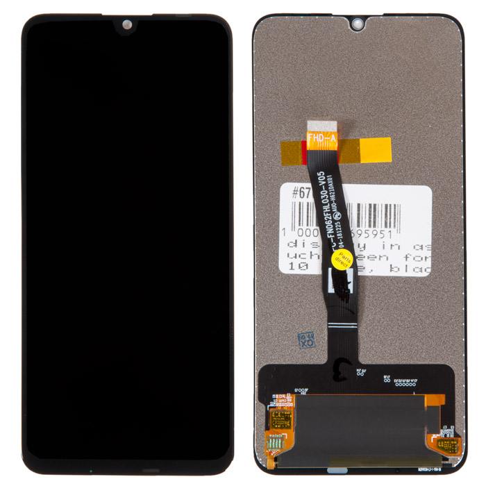дисплей в сборе с тачскрином для Huawei Honor 10 Lite, Honor 10i, Honor 20 lite, Honor 20i, черный(Honor 10i) [676838]