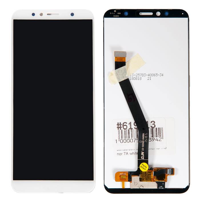 дисплей в сборе с тачскрином для Huawei Honor 7A Pro, Huawei Y6 2018, Honor 7C, белый AUM-L41, AUM-L29(Honor 7A Pro) [619013]