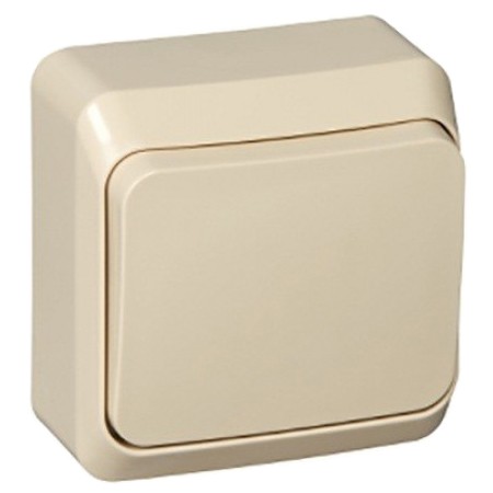

Выключатель Schneider Electric Этюд BA10-001K, 1кл., открытый монтаж, в сборе, кремовый, BA10-001K