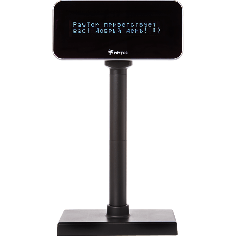 Дисплей покупателя Paytor MB-220, черный