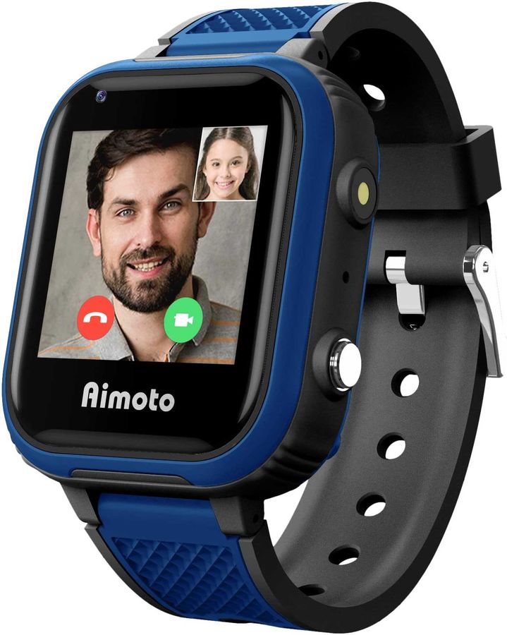 

Умные часы детские Кнопка жизни Aimoto Pro Indigo 4G, 1.44 " IPS, черный, Aimoto Pro Indigo 4G