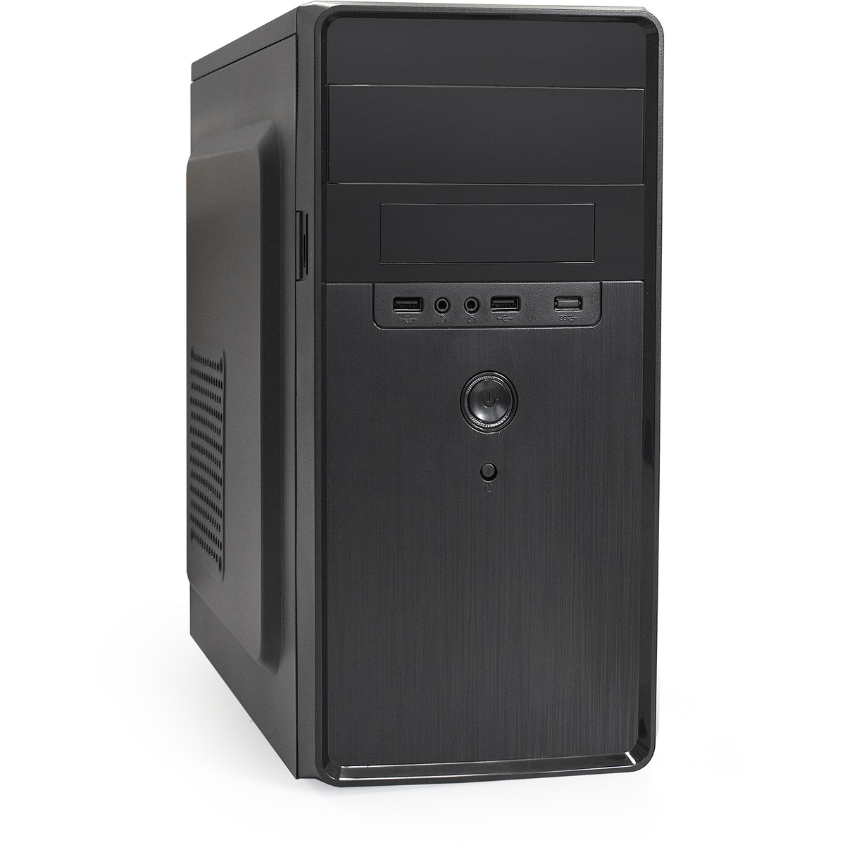 Корпус ExeGate BA-309, mATX, Mini-Tower, черный, 500 Вт (EX286427RUS)