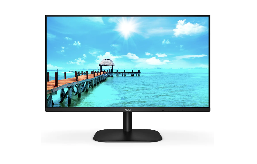 

Монитор 27" AOC 27B2DA IPS, 1920x1080 (16:9), 250кд/м2, 4 мс, 178°/178°, VGA, DVI, HDMI, черный, 27B2DA