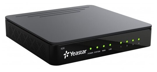 

АТС Yeastar S20, черный, S20