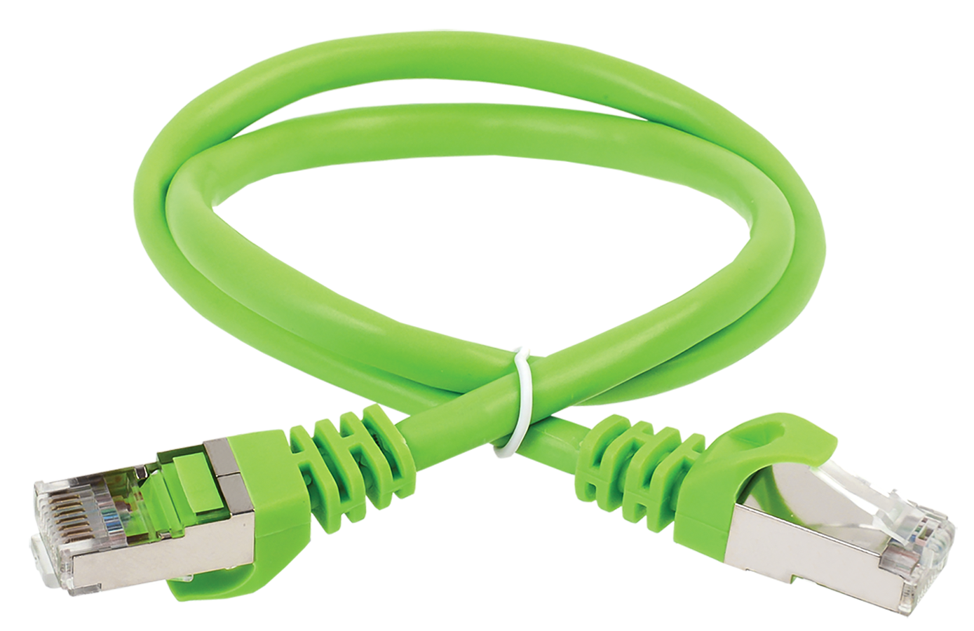 

Патч-корд FTP кат.5e, 5м, RJ45-RJ45, зеленый, LSZH, ITK (PC02-C5EFL-5M)