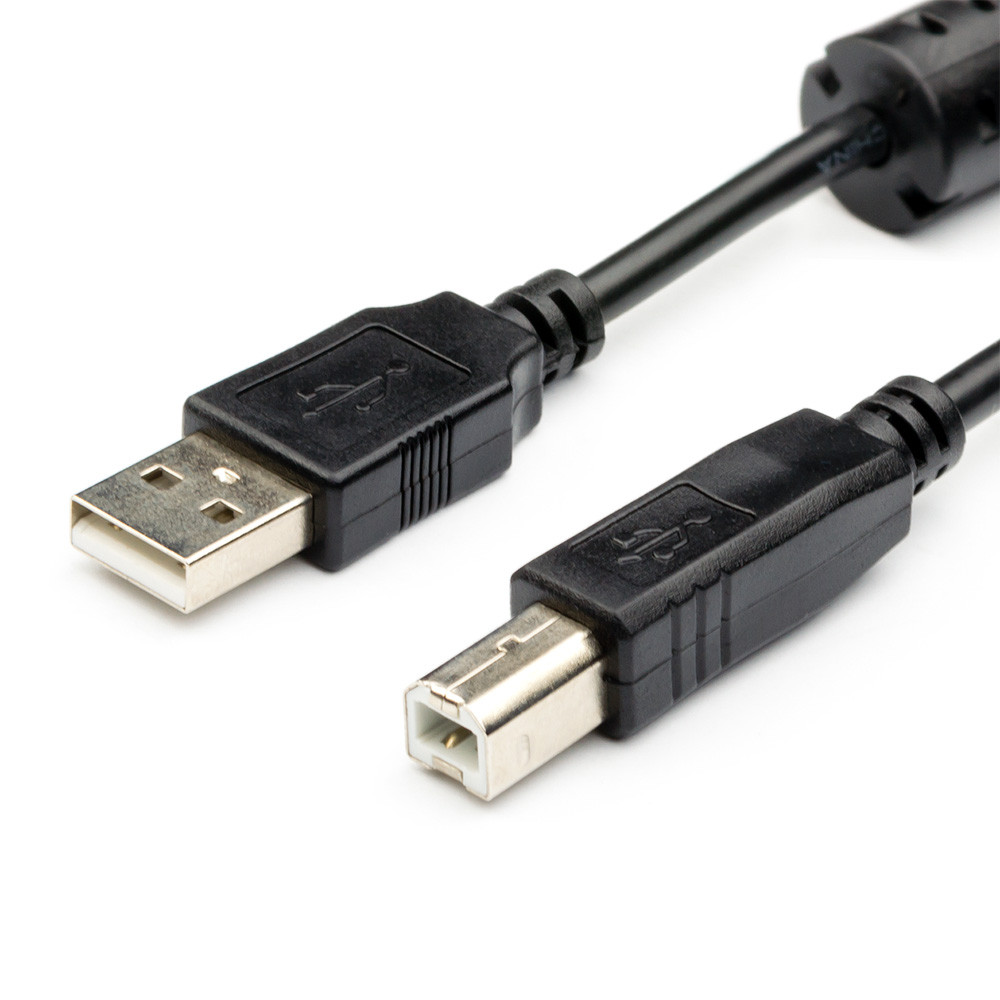 

Кабель USB 2.0(Am)-USB 2.0(Bm), ферритовый фильтр, 1.5м ATCOM AT5474 (AT5474), AT5474