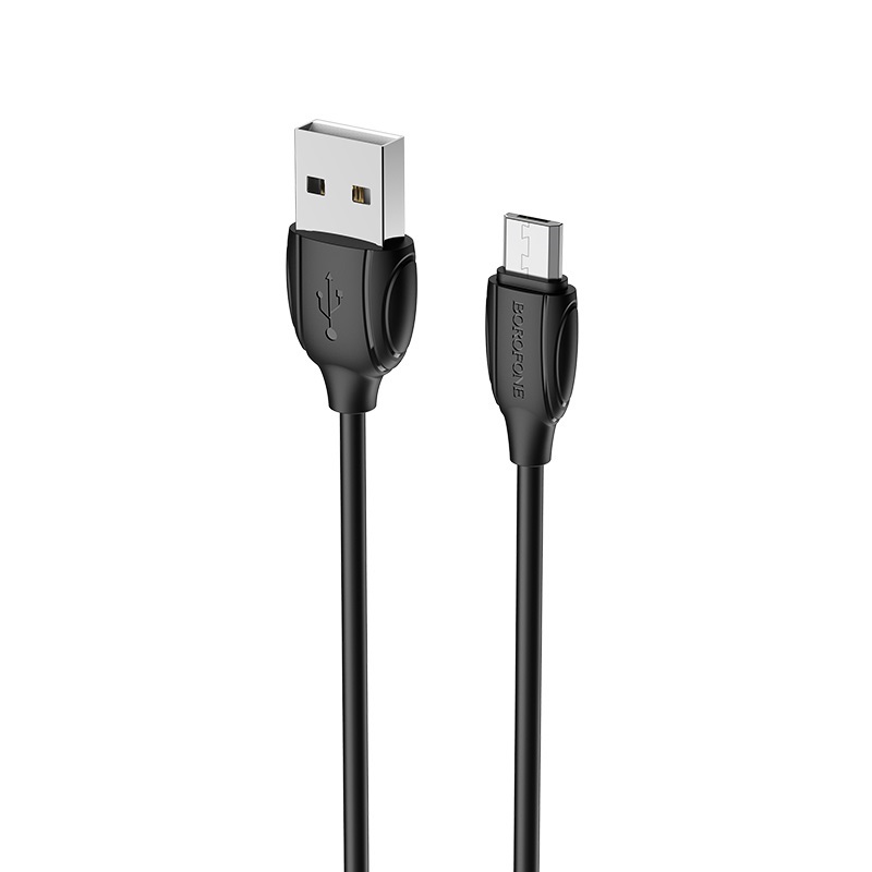 

Кабель USB-Micro USB, 1м, черный Borofone Benefit BX19 (01770), BX19