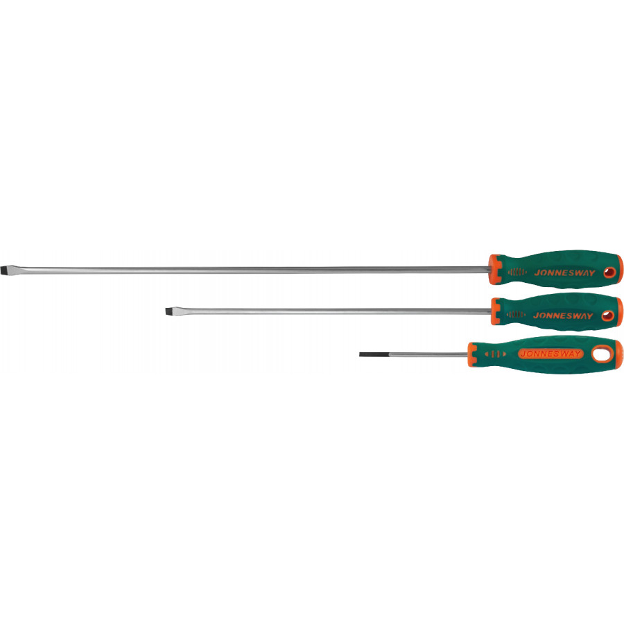 

Отвертка плоская SL4x80мм, CrV, магнитный наконечник, Jonnesway ANTI-SLIP GRIP D71S480 (46122), D71S480