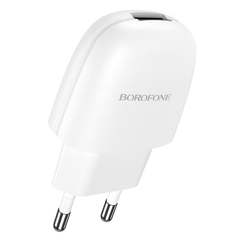 

Сетевое зарядное устройство Borofone BA49A Vast power, 1USB, 2.1A, белый (28418), BA49A Vast power