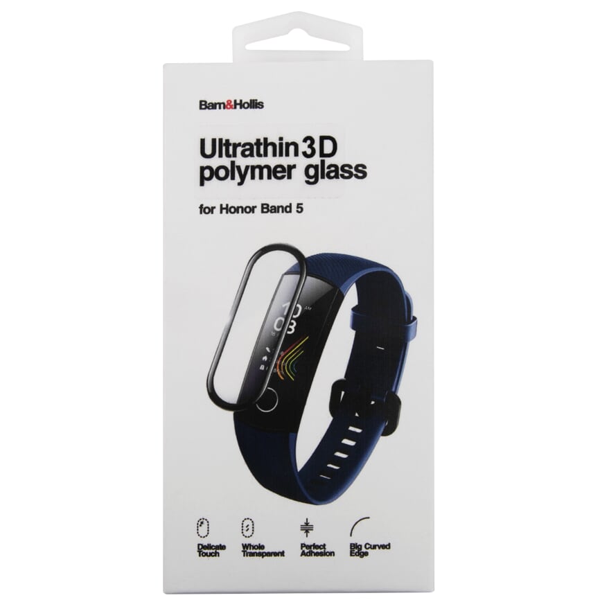 

Защитное стекло 3D Barn&Hollis для Honor Band 5, с черной рамкой (УТ000023048)