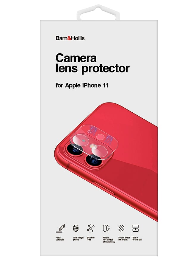 Защитное стекло Barn&Hollis для камеры смартфона Apple iPhone 11 (УТ000021913)