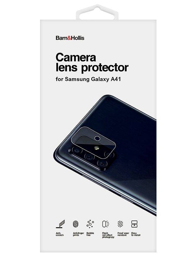 

Защитное стекло Barn&Hollis для камеры смартфона Samsung SM-A415 Galaxy A41 (УТ000021912)