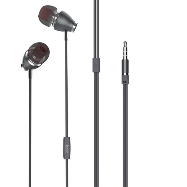 

Проводные наушники Hoco M28, jack 3.5 mm, серый (6957531070443), M28