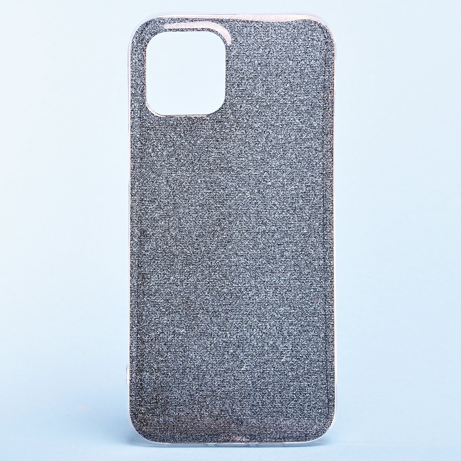 

Чехол-накладка Glamour для смартфона Apple iPhone 12 Pro Max, силикон, прозрачный/черный (119280)