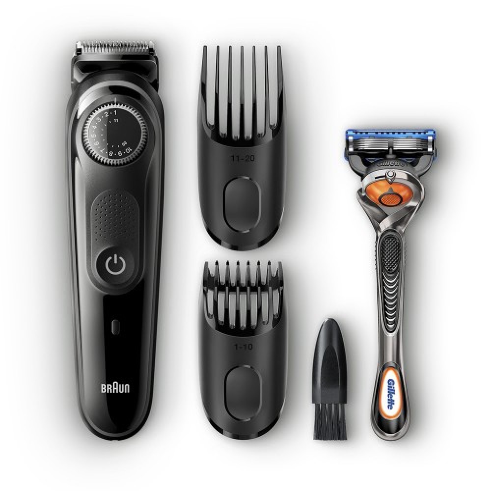 

Триммер Braun BT5242, режимов 39, насадок 2, черный (1431600), BT5242