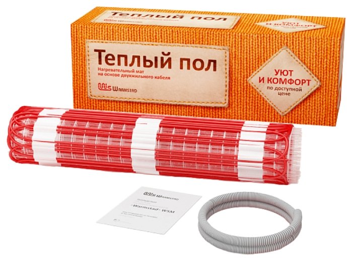 

Мат нагревательный Warmstad WSM-485-3.2, красный (2080400232), WSM-485-3.2