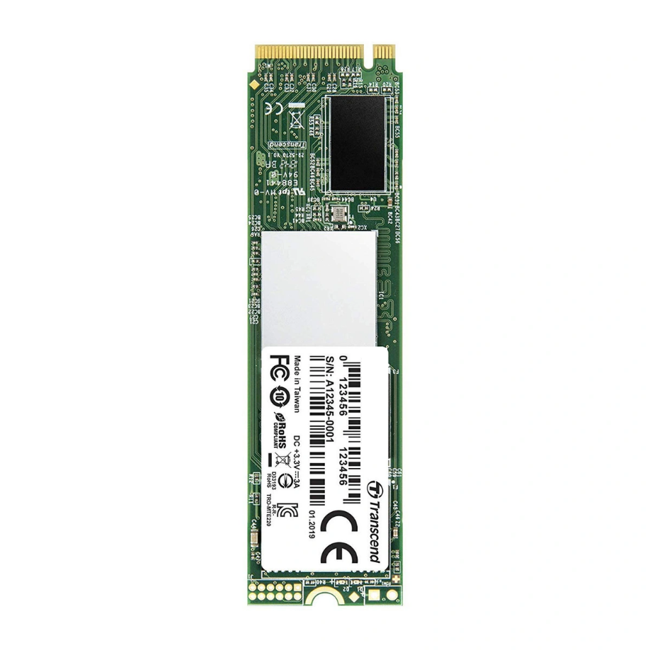 Твердотельный накопитель (SSD) Transcend 2Tb MTE220S, 2280, M.2, NVMe (TS2TMTE220S) - фото 1