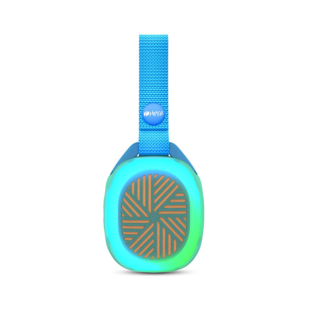 

Акустика портативная HIPER Protey Mini H-OM1, 5Вт, Bluetooth, подсветка, голубой, Protey Mini H-OM1