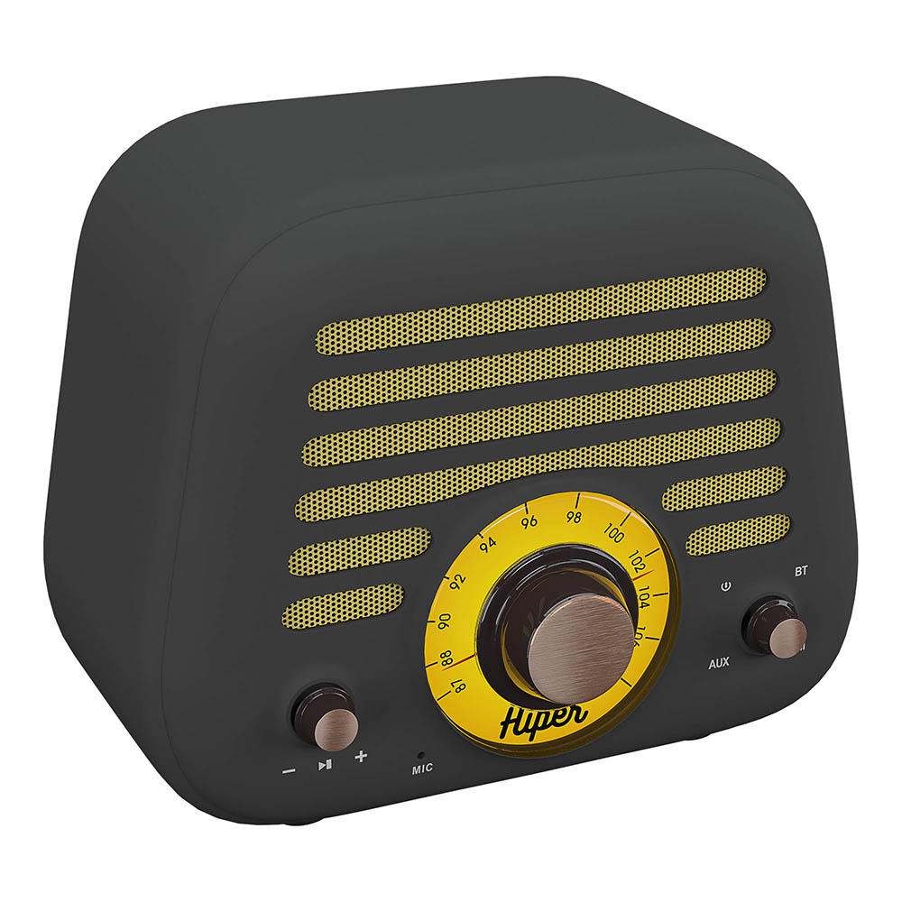 

Акустика портативная HIPER Retro L H-OT5, 5Вт, FM, USB, microSD, Bluetooth, серый, Retro L H-OT5
