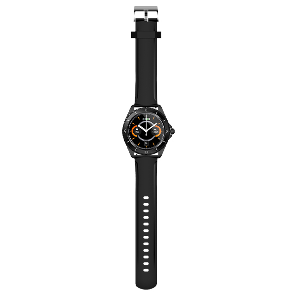 Смарт-часы BQ Watch 1.0, 1.28" Memory LCD, черный