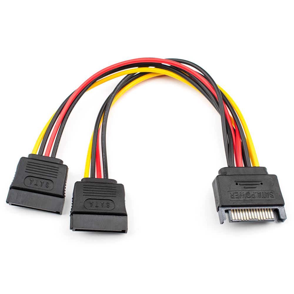 Кабель-разветвитель питания SATA-2xSata ATCOM 20 см