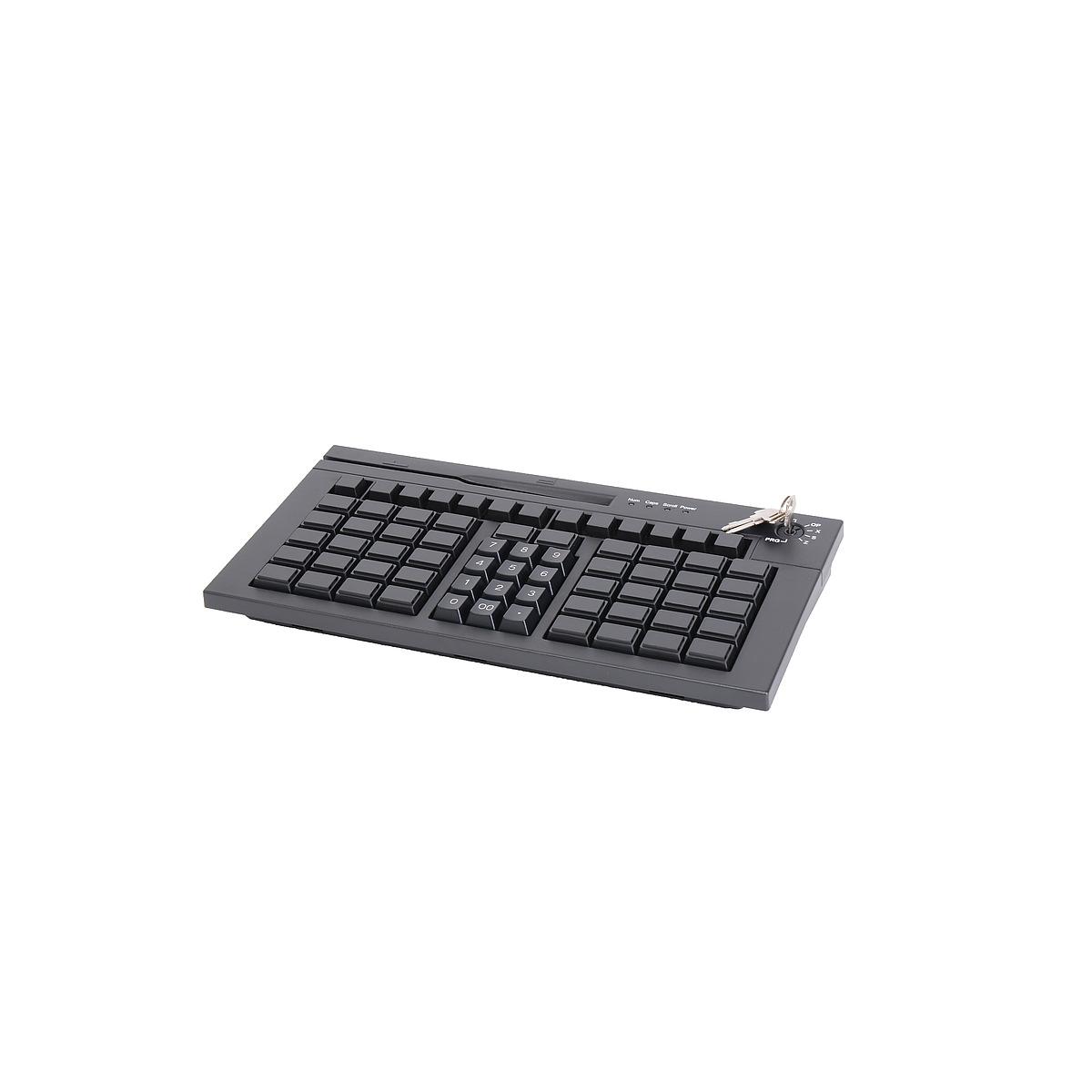 

Программируемая клавиатура Poscenter S67 Lite PCS67BL, 67 клавиш, ключ, USB, черный (PCS67BL), PCS67BL