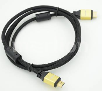 

Кабель HDMI(19M)-HDMI(19M) v1.4, ферритовый фильтр, 1.8 м, черный (794178), 0