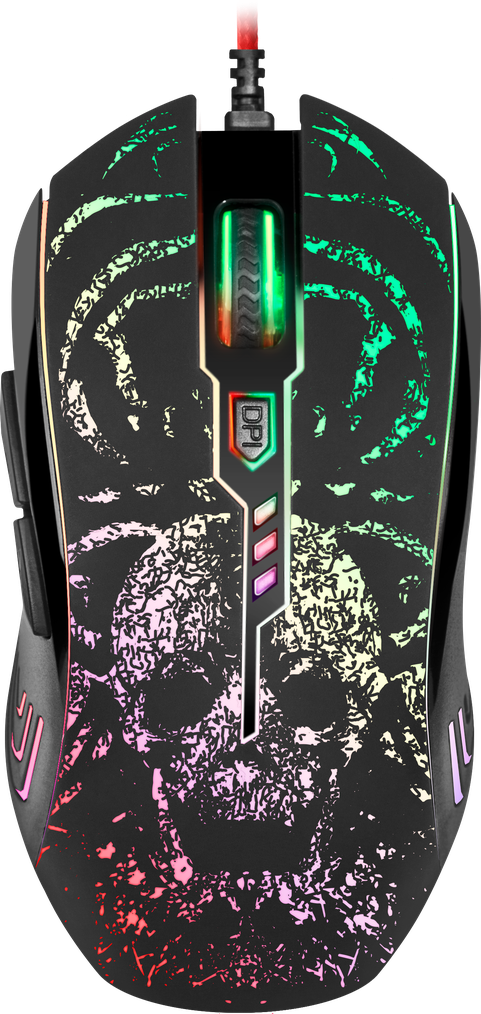 

Мышь проводная Defender Invoker GM-947, 3200dpi, оптическая светодиодная, USB, черный (52947), Invoker GM-947