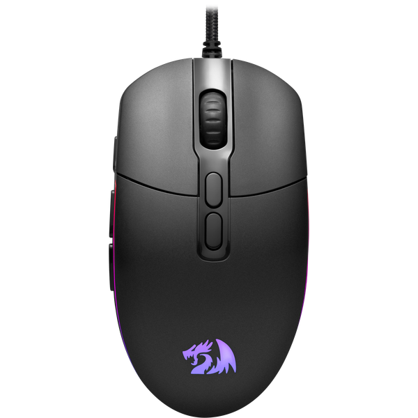 

Мышь проводная Redragon Invader, 10000dpi, оптическая светодиодная, USB, черный (78332), Invader