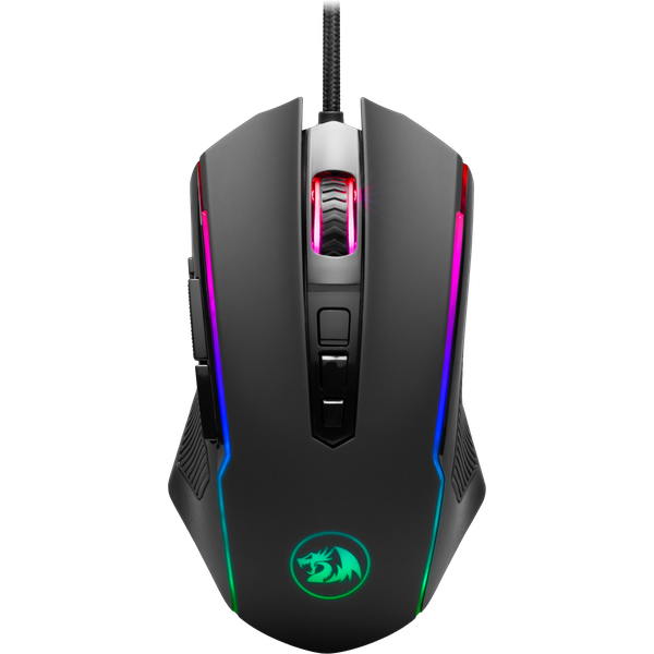 

Мышь проводная Redragon Ranger, 12400dpi, оптическая светодиодная, USB, черный (77423), Ranger
