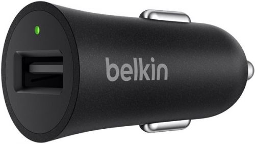 Автомобильное зарядное устройство Belkin F7U032bt04-BLK , USB, 3A, QC, кабель USB Type-C, черный ( F7U032bt04-BLK )